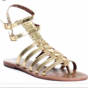 Sam Edelman | Gold Gilda Gladiator Sandals